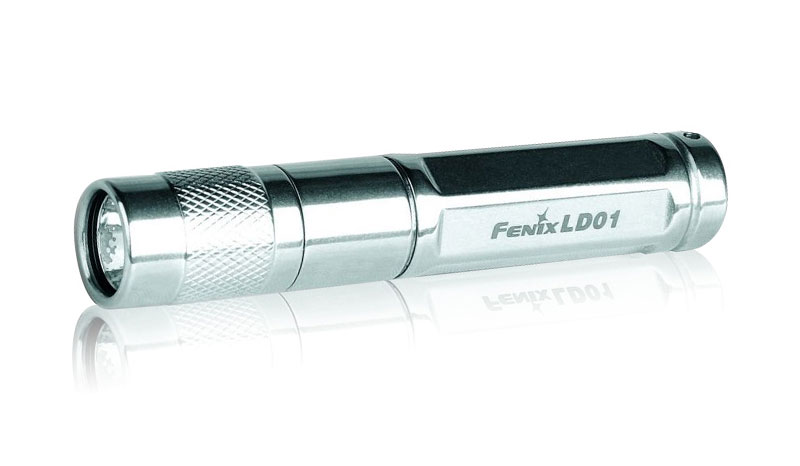 Kapesní svítilna Fenix LD01 R5 stainless steel