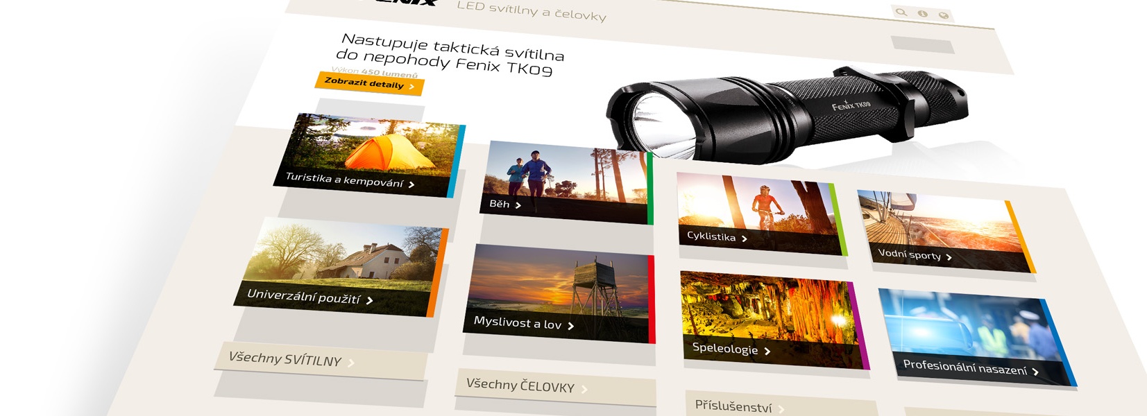 Náhledový obrázek - Spustili jsme nový web svitilny-fenix.cz – vítáme Vás