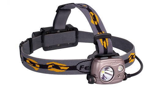 Náhledový obrázek - Nabíjecí čelovka Fenix HP25R vyniká dvoureflektorovou konstrukcí a univerzálností