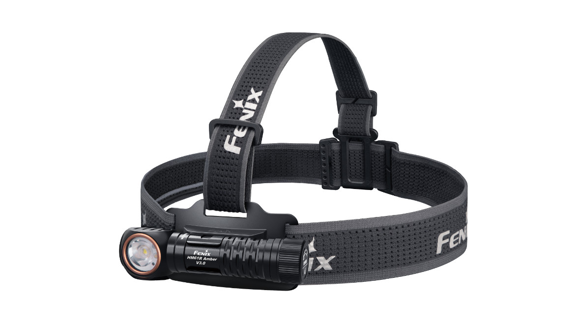 Nabíjecí čelovka Fenix HM61R Amber V3.0