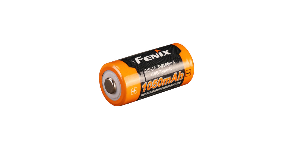 Akumulátor Fenix RCR123A 1050 mAh USB-C